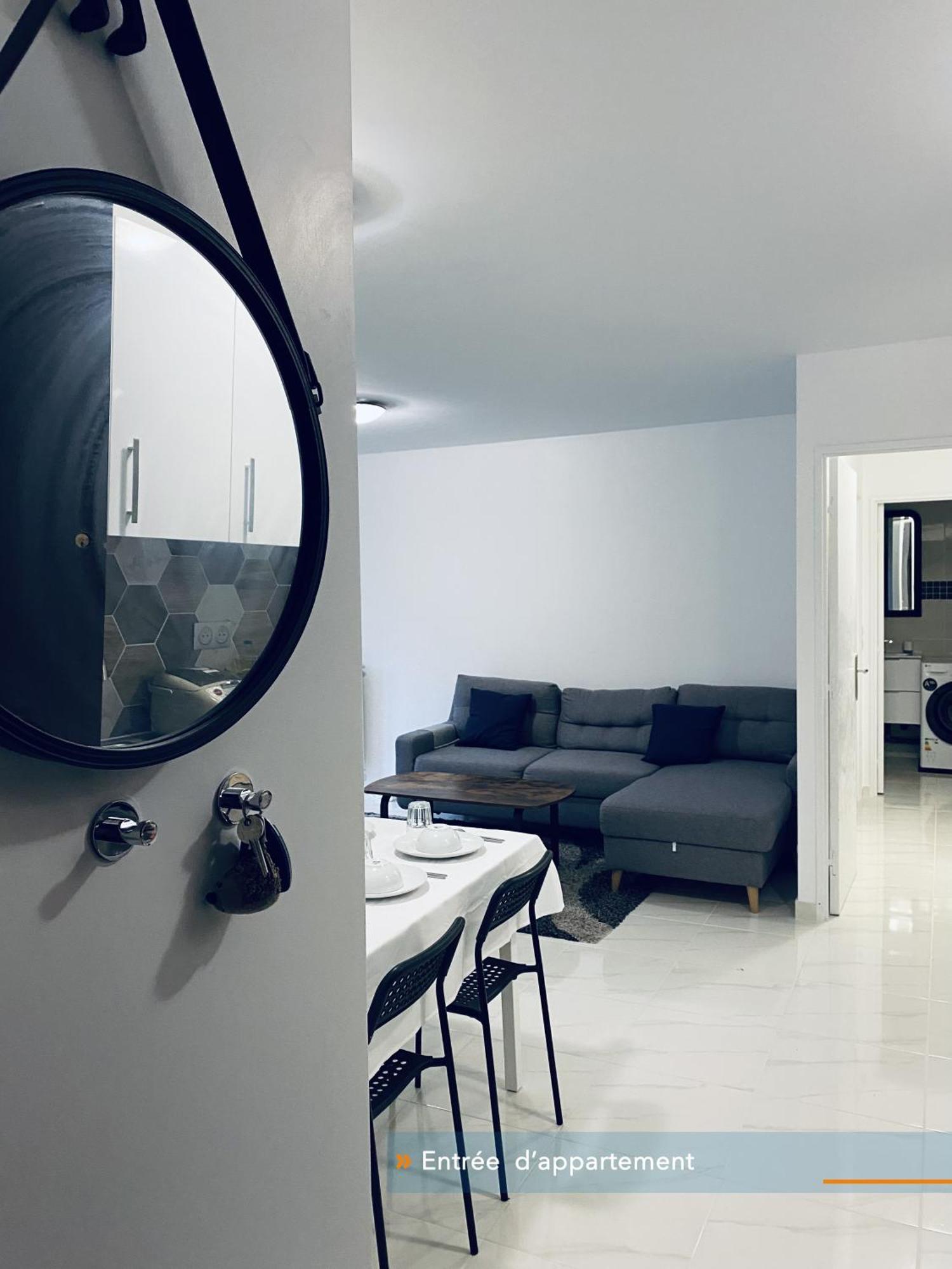 Appartement Parisien Neuf, Moderne Avec Une Grande Salon, 2 Chambres, 4 Lits, Parking Gratuit, 15Min De Paris Et 13 Min Aeroport Orly Витри-сюр-Сен Экстерьер фото